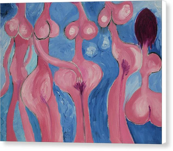 Naked - Canvas Print