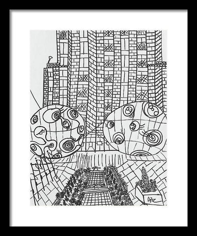 Rockefeller Center - Framed Print